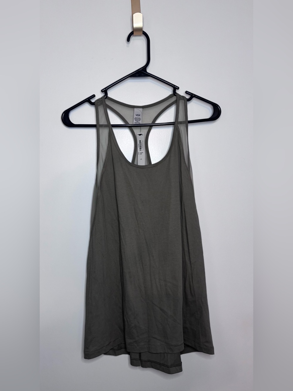 Victoria's Secret Olive Racerback Tank Top Size Large